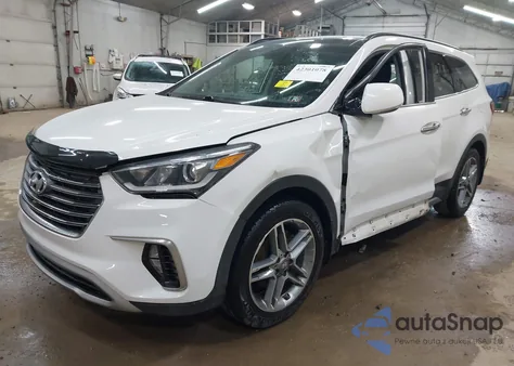 2018 Hyundai Santa Fe Limited Ultimate из США, поврежденный, VIN KM8SRDHF9JU282577